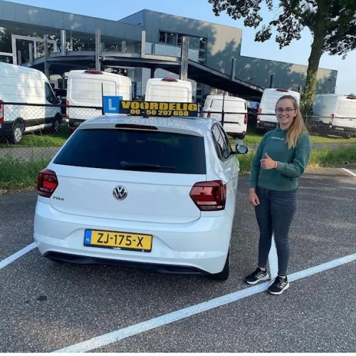 Geslaagde leerling van Rijschool Voordelig Roermond