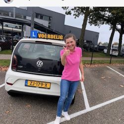 Geslaagde leerling van Rijschool Voordelig Roermond